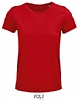 Camiseta Organica Mujer Crusader Sols - Color Rojo